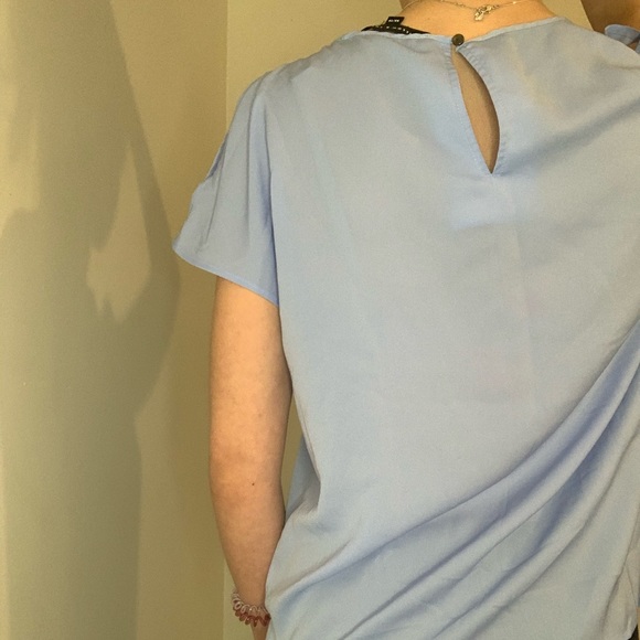 WILLOW & THREAD - Blue Blouse Shirt - Picture 3 of 3